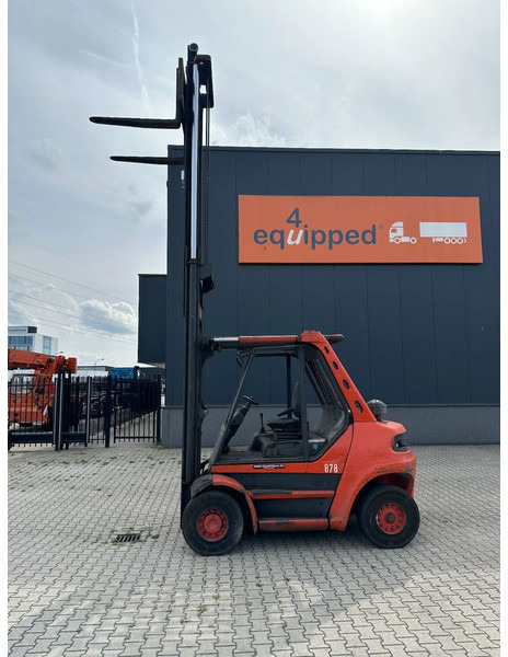 Linde H80D-03 FORKLIFT, 8000KG, duplex, 6 cil. Deutz diesel, 12.200hrs, - Diesel viličar: slika 4 Linde H80D-03 FORKLIFT, 8000KG, duplex, 6 cil. Deutz diesel, 12.200hrs, - Diesel viličar: slika 4