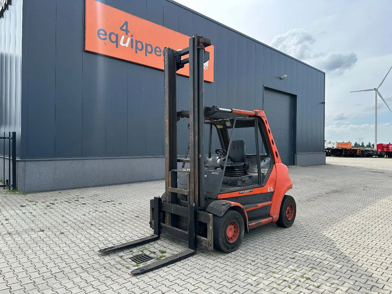 Linde H80D-03 FORKLIFT, 8000KG, duplex, 6 cil. Deutz diesel, 12.200hrs, - Diesel viličar: slika 1 Linde H80D-03 FORKLIFT, 8000KG, duplex, 6 cil. Deutz diesel, 12.200hrs, - Diesel viličar: slika 1