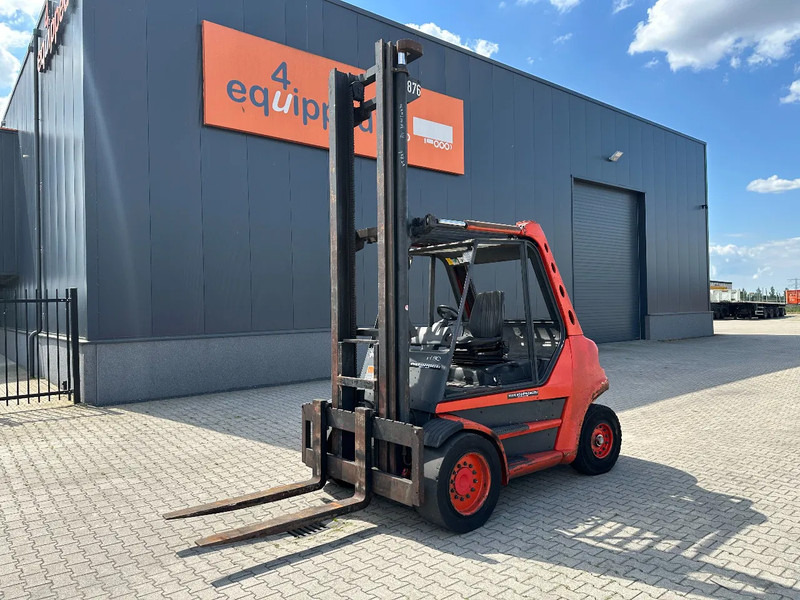 Linde H80D-03 FORKLIFT, 8000KG, duplex, 6 cil. Deutz diesel, 6.256hrs, - Diesel viličar: slika 1 Linde H80D-03 FORKLIFT, 8000KG, duplex, 6 cil. Deutz diesel, 6.256hrs, - Diesel viličar: slika 1