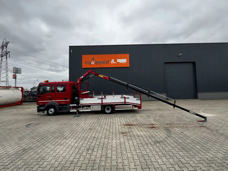 MAN TGL 8.180 Dubbele Cabine (DOKA), HMF535 K3 kraan met slechts 283 uur en 211.164km, EURO-6, oprij-platen, NL-truck, APK: 11/2025 - Tovornjak avtotransporter, Tovornjak z dvigalom: slika 1 MAN TGL 8.180 Dubbele Cabine (DOKA), HMF535 K3 kraan met slechts 283 uur en 211.164km, EURO-6, oprij-platen, NL-truck, APK: 11/2025 - Tovornjak avtotransporter, Tovornjak z dvigalom: slika 1
