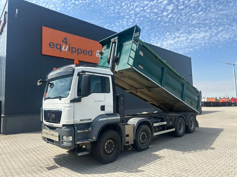 MAN TGS 35.440 AJK HARDOX KIPPER (16.5m3), 8x4, MANUAL, EURO-5, TWIN-STEER, BIG AXLES - Tovornjak prekucnik: slika 1 MAN TGS 35.440 AJK HARDOX KIPPER (16.5m3), 8x4, MANUAL, EURO-5, TWIN-STEER, BIG AXLES - Tovornjak prekucnik: slika 1