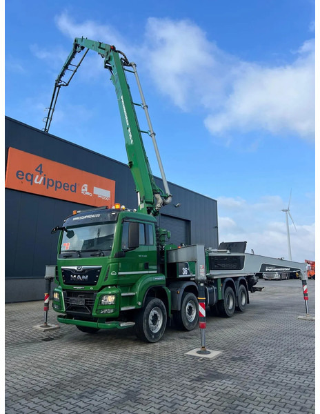 MAN TGS 37.460 8x4, Putzmeister 36-4.160 m3/hr, ERGONIC, very clean hopper, 1 driver machine, full history av., 564 working hrs only - Črpalka za beton: slika 1 MAN TGS 37.460 8x4, Putzmeister 36-4.160 m3/hr, ERGONIC, very clean hopper, 1 driver machine, full history av., 564 working hrs only - Črpalka za beton: slika 1