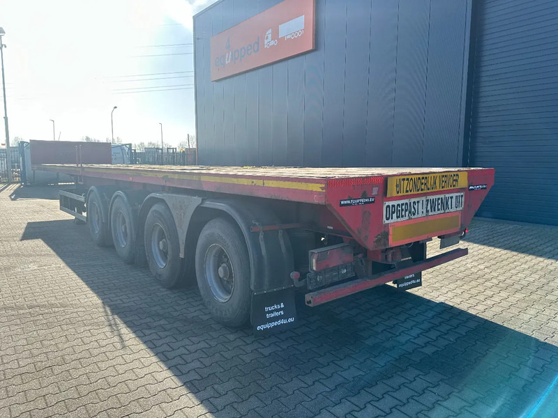 MOL 62 tons Ballast trailer, 4 axles, 2 steering axles, Belgium- trailer, 70% tyres - Polprikolica s kesonom: slika 2 MOL 62 tons Ballast trailer, 4 axles, 2 steering axles, Belgium- trailer, 70% tyres - Polprikolica s kesonom: slika 2