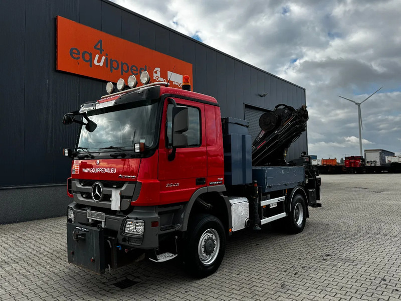 Mercedes-Benz Actros 2046 4x4 / FULL SPRING / HIAB 288 EP 5 HIPRO Crane / EURO-5 - Tovornjak z dvigalom: slika 3 Mercedes-Benz Actros 2046 4x4 / FULL SPRING / HIAB 288 EP 5 HIPRO Crane / EURO-5 - Tovornjak z dvigalom: slika 3