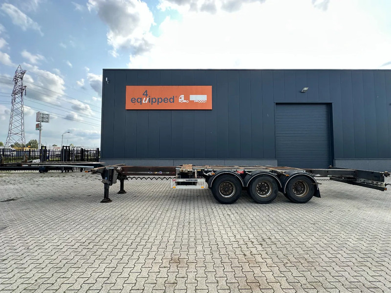 Pacton FLEX XL 45FT HC multi (3x extendable), liftaxle, SAF + DRUM, NL-chassis, APK: 12/2025 - Kontejnerska polprikolica/ Polprikolica z zamenljivim tovoriščem: slika 3 Pacton FLEX XL 45FT HC multi (3x extendable), liftaxle, SAF + DRUM, NL-chassis, APK: 12/2025 - Kontejnerska polprikolica/ Polprikolica z zamenljivim tovoriščem: slika 3