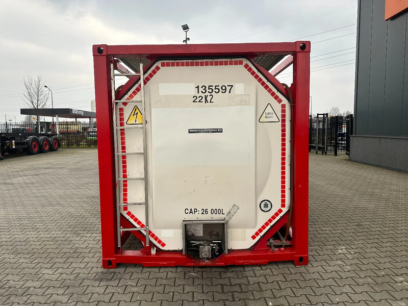 SINGAMAS 20FT ISO, 26.000L/1-COMP/3 BAFFELS/3 manholes, 5Y: 08-2027, L4BN, T11 - Kontejner cisterna: slika 5 SINGAMAS 20FT ISO, 26.000L/1-COMP/3 BAFFELS/3 manholes, 5Y: 08-2027, L4BN, T11 - Kontejner cisterna: slika 5