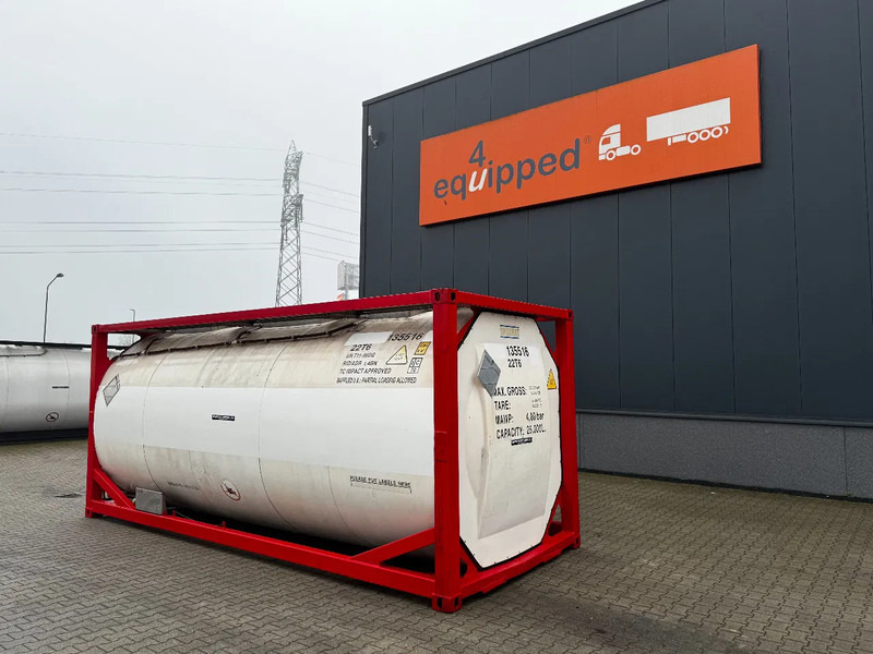 SINGAMAS 20FT ISO, 26.000L/1-COMP/3 BAFFELS/3 manholes, 5Y inspection: 07/2027 - Kontejner cisterna: slika 3 SINGAMAS 20FT ISO, 26.000L/1-COMP/3 BAFFELS/3 manholes, 5Y inspection: 07/2027 - Kontejner cisterna: slika 3