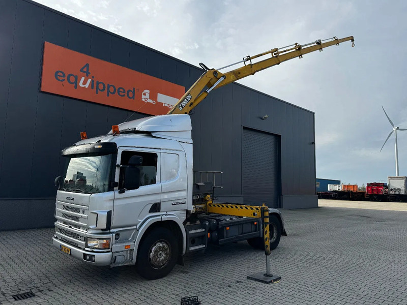 Scania P114-340 + HIAB 19-5 crane + remote / Euro-3 / 3 pedals / NL-truck / APK: 12-2025 - Tovornjak z dvigalom: slika 3 Scania P114-340 + HIAB 19-5 crane + remote / Euro-3 / 3 pedals / NL-truck / APK: 12-2025 - Tovornjak z dvigalom: slika 3