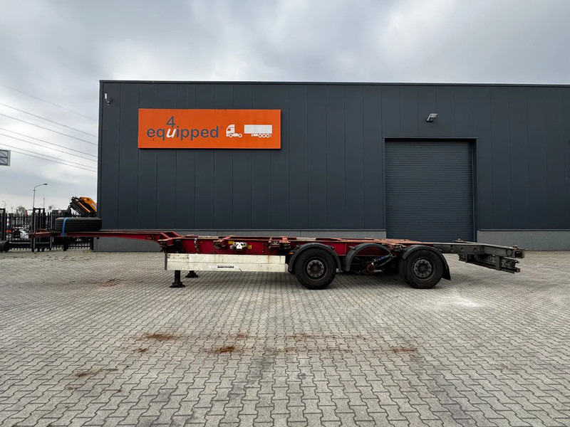 Schmitz Cargobull 40FT HC-chassis, disc, liftaxle, extendable at the rear, WITH WORK!!! - Kontejnerska polprikolica/ Polprikolica z zamenljivim tovoriščem: slika 2 Schmitz Cargobull 40FT HC-chassis, disc, liftaxle, extendable at the rear, WITH WORK!!! - Kontejnerska polprikolica/ Polprikolica z zamenljivim tovoriščem: slika 2