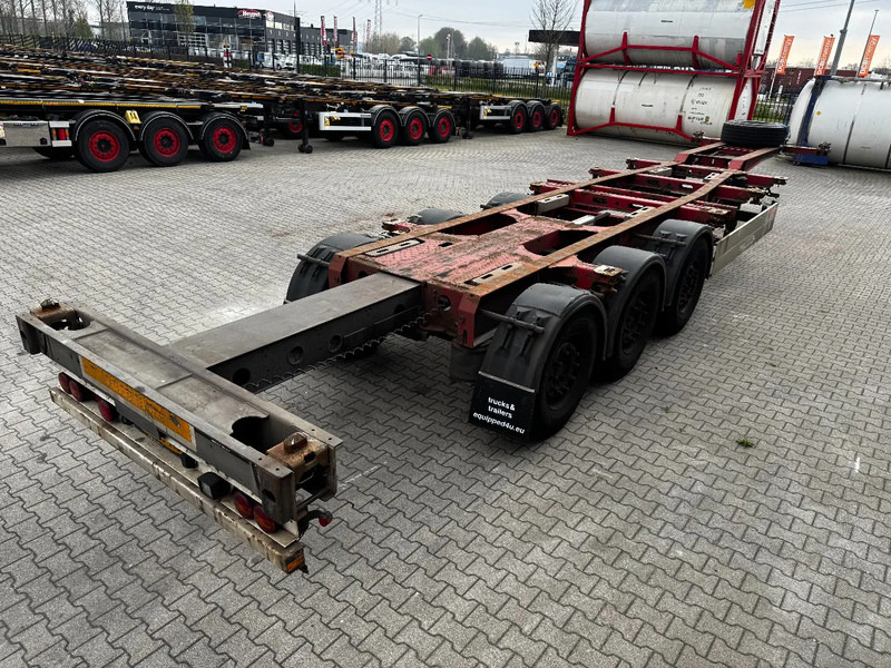 Schmitz Cargobull 40FT HC-chassis, disc, liftaxle, extendable at the rear, WITH WORK!!! - Kontejnerska polprikolica/ Polprikolica z zamenljivim tovoriščem: slika 3 Schmitz Cargobull 40FT HC-chassis, disc, liftaxle, extendable at the rear, WITH WORK!!! - Kontejnerska polprikolica/ Polprikolica z zamenljivim tovoriščem: slika 3