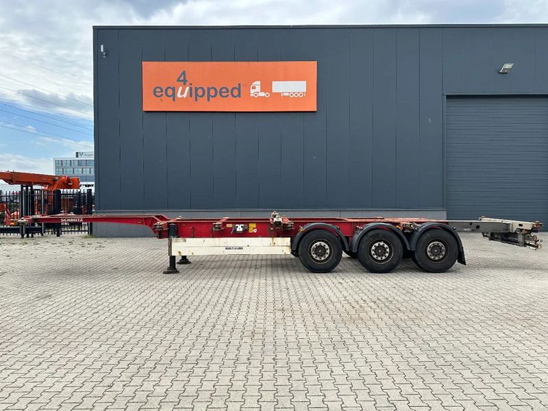 Schmitz Cargobull SCF 24 G MX 40FT HC-chassis, discbrakes, liftaxle, extendable at the rear, NL-chassis - Kontejnerska polprikolica/ Polprikolica z zamenljivim tovoriščem: slika 3 Schmitz Cargobull SCF 24 G MX 40FT HC-chassis, discbrakes, liftaxle, extendable at the rear, NL-chassis - Kontejnerska polprikolica/ Polprikolica z zamenljivim tovoriščem: slika 3
