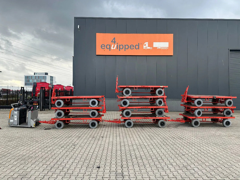 Still + 10x 2016 MAFI double-steered and connectable heavy-duty trailers with 6000kg loading capacity - Plato/ Tovorna prikolica: slika 1 Still + 10x 2016 MAFI double-steered and connectable heavy-duty trailers with 6000kg loading capacity - Plato/ Tovorna prikolica: slika 1
