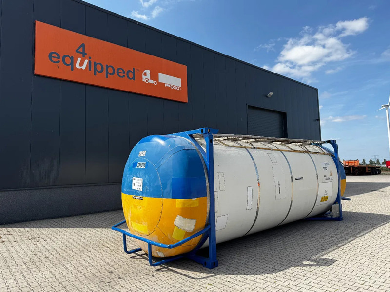 UBH 20FT SWAP 34.570L, 4 baffles / 5 holes / T12 / 5Y-test valid till 07/2026 - Kontejner cisterna: slika 1 UBH 20FT SWAP 34.570L, 4 baffles / 5 holes / T12 / 5Y-test valid till 07/2026 - Kontejner cisterna: slika 1