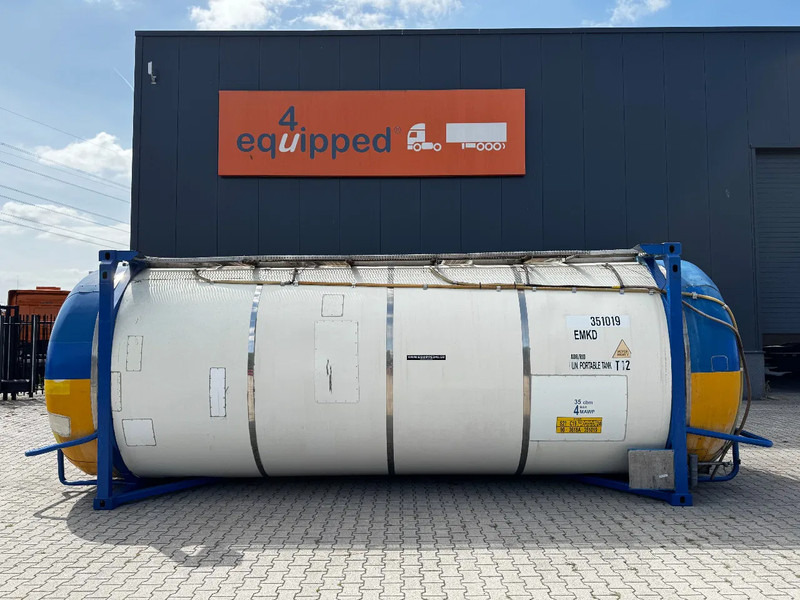 UBH 20FT SWAP 34.570L, 4 baffles / 5 holes / T12 / 5Y-test valid till 07/2026 - Kontejner cisterna: slika 2 UBH 20FT SWAP 34.570L, 4 baffles / 5 holes / T12 / 5Y-test valid till 07/2026 - Kontejner cisterna: slika 2