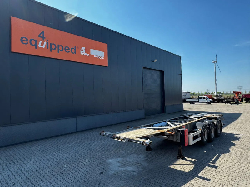 Van Hool 20FT/30FT, ADR (EX/II, EX/III, FL, AT), BPW + drum, ALCOA, galvanized, liftaxle, NL-Chassis, 80% tyres - Kontejnerska polprikolica/ Polprikolica z zamenljivim tovoriščem: slika 1 Van Hool 20FT/30FT, ADR (EX/II, EX/III, FL, AT), BPW + drum, ALCOA, galvanized, liftaxle, NL-Chassis, 80% tyres - Kontejnerska polprikolica/ Polprikolica z zamenljivim tovoriščem: slika 1