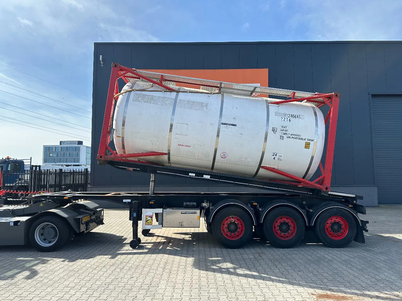 Van Hool 20FT Tipping-chassis, ADR (EX/II, EX/III, FL, AT), SAF, 2 liftaxles, APK/ADR: 10-2025 - Kontejnerska polprikolica/ Polprikolica z zamenljivim tovoriščem: slika 3 Van Hool 20FT Tipping-chassis, ADR (EX/II, EX/III, FL, AT), SAF, 2 liftaxles, APK/ADR: 10-2025 - Kontejnerska polprikolica/ Polprikolica z zamenljivim tovoriščem: slika 3