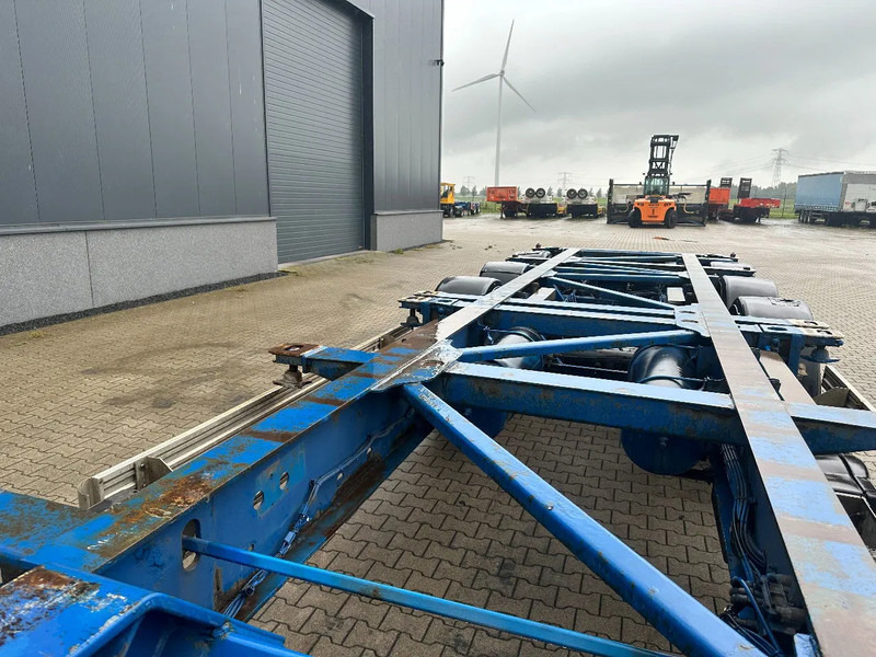 Kontejnerska polprikolica/ Polprikolica z zamenljivim tovoriščem Van Hool 40FT HC-chassis, DISCBRAKES, liftaxle, extendable: slika 8