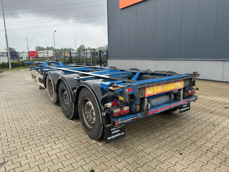 Kontejnerska polprikolica/ Polprikolica z zamenljivim tovoriščem Van Hool 40FT HC-chassis, DISCBRAKES, liftaxle, extendable: slika 20
