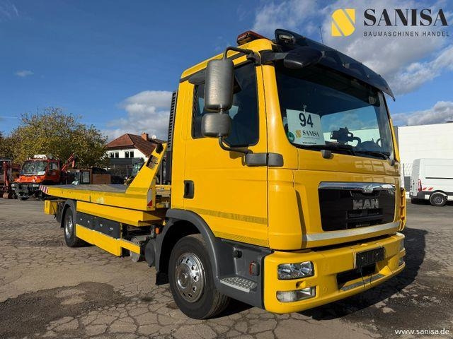 MAN TGL 12.220/Schiebeplateau/Hubbrille/Seilwinde - Vlečno vozilo: slika 1 MAN TGL 12.220/Schiebeplateau/Hubbrille/Seilwinde - Vlečno vozilo: slika 1