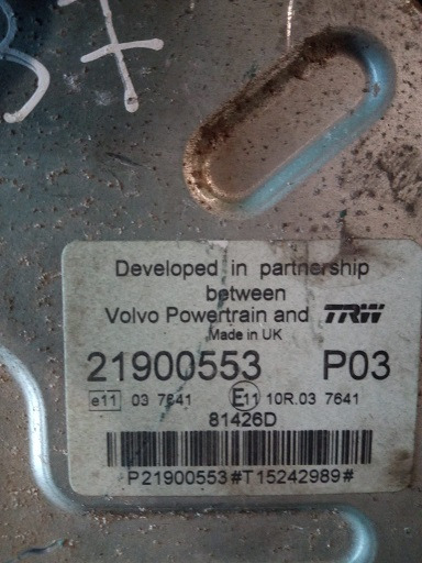 EDC VOLVO FH460 D13K460 21900553 P03 - ECU za Tovornjak: slika 1 EDC VOLVO FH460 D13K460 21900553 P03 - ECU za Tovornjak: slika 1
