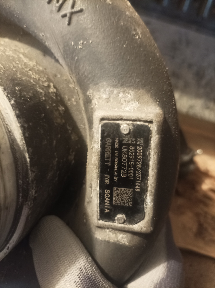 GARRETT Scania - Turbo: slika 1 GARRETT Scania - Turbo: slika 1