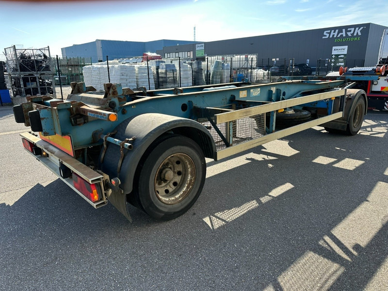 AJK AEEL/10-20 - 20T CONTAINERAANHANGER LUCHTVERING - DRUM BRAKES - AIR SUSP. - GIGANT ASSEN - 40mm - BELGISCHE PAPIEREN - Kontejnerska prikolica/ Prikolica z zamenljivim tovoriščem: slika 5 AJK AEEL/10-20 - 20T CONTAINERAANHANGER LUCHTVERING - DRUM BRAKES - AIR SUSP. - GIGANT ASSEN - 40mm - BELGISCHE PAPIEREN - Kontejnerska prikolica/ Prikolica z zamenljivim tovoriščem: slika 5