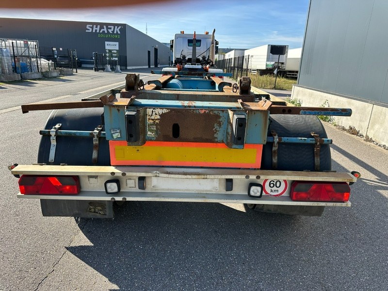 AJK AEEL/10-20 - 20T CONTAINERAANHANGER LUCHTVERING - DRUM BRAKES - AIR SUSP. - GIGANT ASSEN - 40mm - BELGISCHE PAPIEREN - Kontejnerska prikolica/ Prikolica z zamenljivim tovoriščem: slika 4 AJK AEEL/10-20 - 20T CONTAINERAANHANGER LUCHTVERING - DRUM BRAKES - AIR SUSP. - GIGANT ASSEN - 40mm - BELGISCHE PAPIEREN - Kontejnerska prikolica/ Prikolica z zamenljivim tovoriščem: slika 4