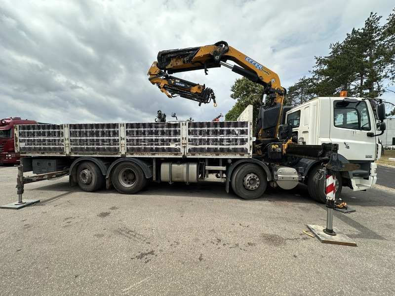 Tovornjak s kesonom, Tovornjak z dvigalom DAF CF 85.360 8x2 + KRAN (25m!) EFFER 305 6S + JIB 4S + ROTATOR - PLATORM 7m60 - LIFT + STEERING AXLE - EURO 5 - BE: slika 6
