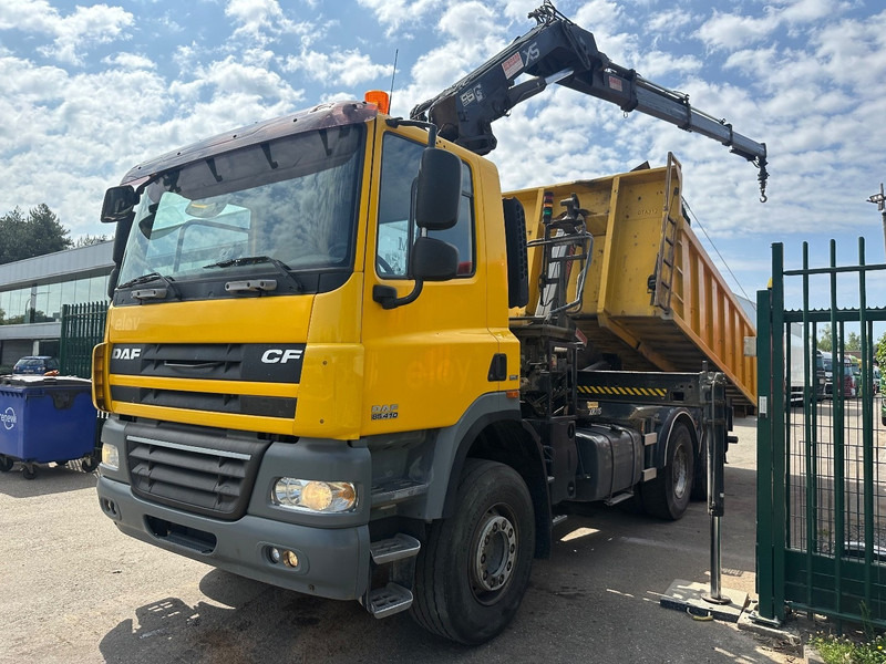 DAF CF 85.410 6X4 21T HOOKLIFT + CRANE HIAB 166-3 HIPRO + ROTATOR - 5/6F - RETARDER - TÜV 10/2025 - EURO 5 - BE TRUCK - Kotalni prekucni tovornjak, Tovornjak z dvigalom: slika 4 DAF CF 85.410 6X4 21T HOOKLIFT + CRANE HIAB 166-3 HIPRO + ROTATOR - 5/6F - RETARDER - TÜV 10/2025 - EURO 5 - BE TRUCK - Kotalni prekucni tovornjak, Tovornjak z dvigalom: slika 4