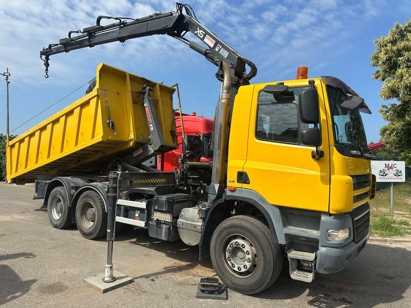 DAF CF 85.410 6X4 21T HOOKLIFT + CRANE HIAB 166-3 HIPRO + ROTATOR - 5/6F - RETARDER - TÜV 10/2025 - EURO 5 - BE TRUCK - Kotalni prekucni tovornjak, Tovornjak z dvigalom: slika 1 DAF CF 85.410 6X4 21T HOOKLIFT + CRANE HIAB 166-3 HIPRO + ROTATOR - 5/6F - RETARDER - TÜV 10/2025 - EURO 5 - BE TRUCK - Kotalni prekucni tovornjak, Tovornjak z dvigalom: slika 1