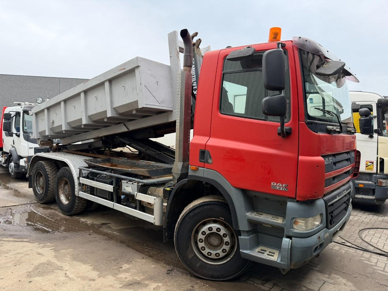 DAF CF 85.410 6x4 HOOKLIFT HIAB MULTILIFT - MANUAL ZF - EURO 4 - STEEL SPRING / BLATT / LAMES - BIG AXLES / HUB REDUCTION - BE TRUCK - Kotalni prekucni tovornjak: slika 1 DAF CF 85.410 6x4 HOOKLIFT HIAB MULTILIFT - MANUAL ZF - EURO 4 - STEEL SPRING / BLATT / LAMES - BIG AXLES / HUB REDUCTION - BE TRUCK - Kotalni prekucni tovornjak: slika 1