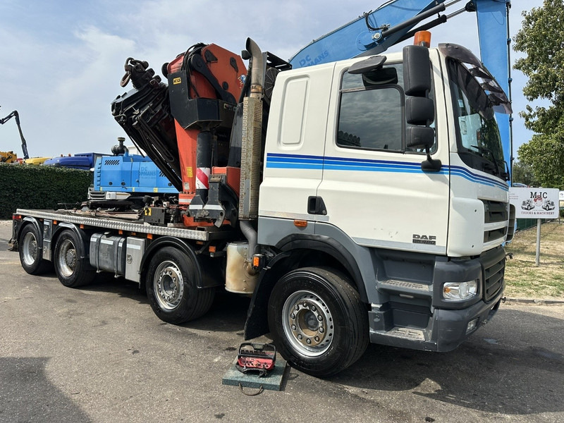 DAF CF 85.480 8x4 + CRANE PALFINGER PK90002 F (7x) - MANUAL ZF - RETARDER - BIG AXLES / HUB REDUCTION - STEEL SPRING - Tovornjak z dvigalom: slika 2 DAF CF 85.480 8x4 + CRANE PALFINGER PK90002 F (7x) - MANUAL ZF - RETARDER - BIG AXLES / HUB REDUCTION - STEEL SPRING - Tovornjak z dvigalom: slika 2