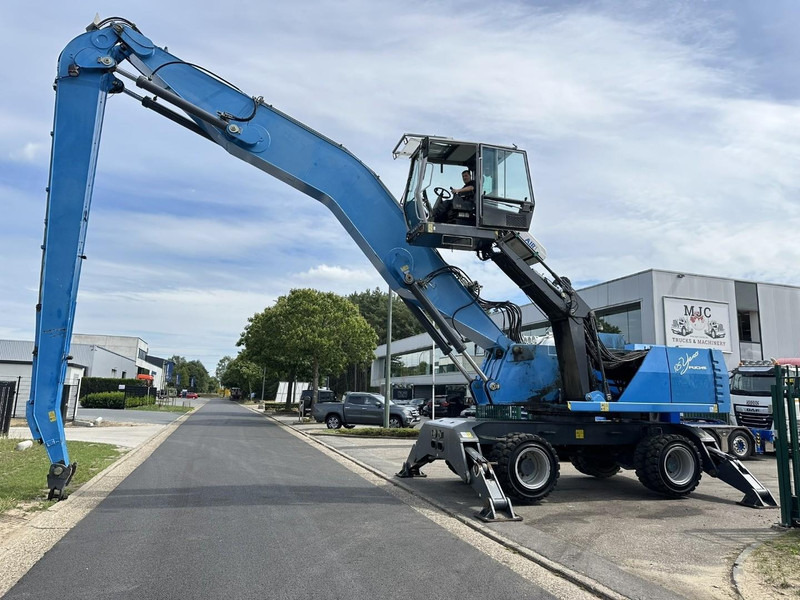 Fuchs TEREX MHL 360 OVERSLAGKRAAN / MATERIAL HANDLER / UMSCHLAGBAGGER - TOP ZUSTAND - Bager na kolesih: slika 4 Fuchs TEREX MHL 360 OVERSLAGKRAAN / MATERIAL HANDLER / UMSCHLAGBAGGER - TOP ZUSTAND - Bager na kolesih: slika 4