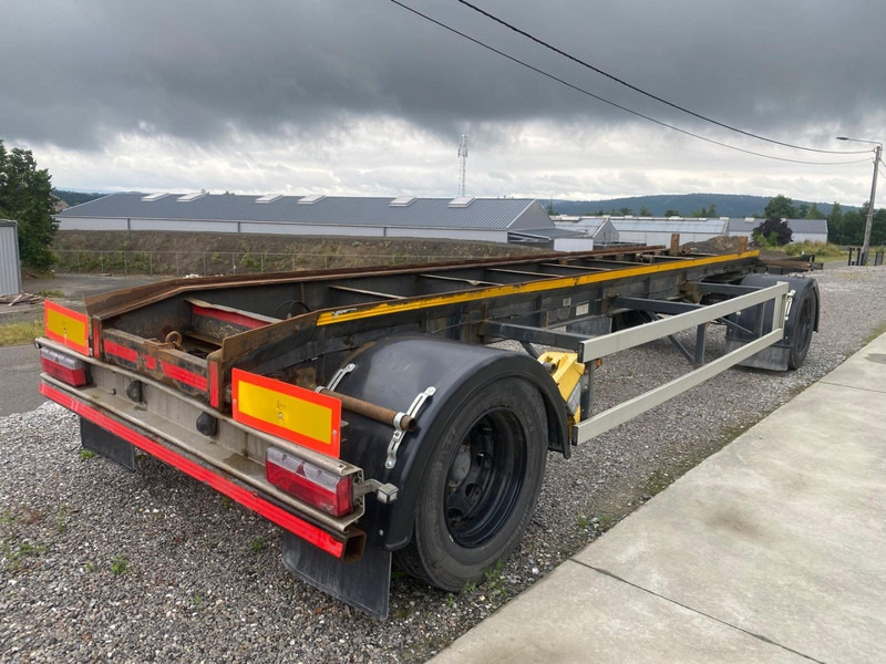 GS Meppel AC2000 - 20T CONTAINER AANHANGWAGEN / PORTE CONTAINER - AIR SUSPENSION - Kontejnerska prikolica/ Prikolica z zamenljivim tovoriščem: slika 2 GS Meppel AC2000 - 20T CONTAINER AANHANGWAGEN / PORTE CONTAINER - AIR SUSPENSION - Kontejnerska prikolica/ Prikolica z zamenljivim tovoriščem: slika 2