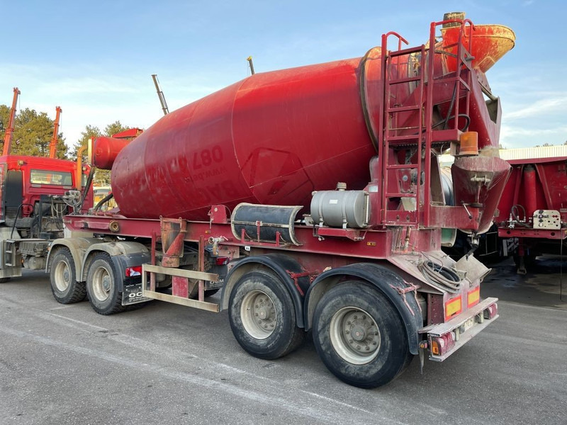 Hoenkhaus 12m3 CONCRETE MIXER 2 Axles SAF - AIR SUSP. - DRUM BRAKES - BE TRAILER - Polprikolica mešalec betona: slika 3 Hoenkhaus 12m3 CONCRETE MIXER 2 Axles SAF - AIR SUSP. - DRUM BRAKES - BE TRAILER - Polprikolica mešalec betona: slika 3