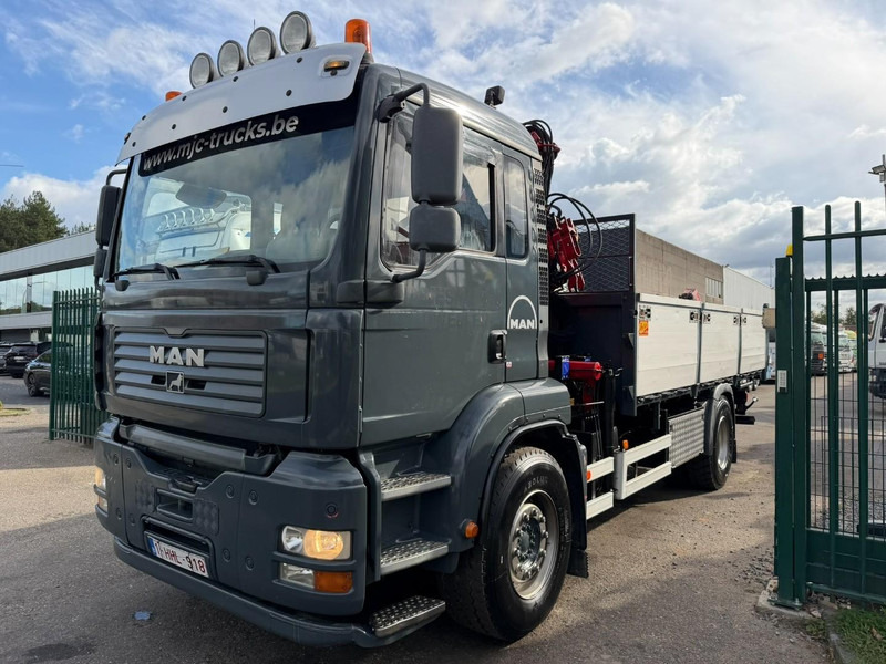 MAN TGA 18.350 4x2 TIPPER + CRANE HMF 1110 K2 + ROTATOR - STEEL SPRING / BLATT / BALLESTAS / LAMES - BE TRUCK - Tovornjak prekucnik, Tovornjak z dvigalom: slika 4 MAN TGA 18.350 4x2 TIPPER + CRANE HMF 1110 K2 + ROTATOR - STEEL SPRING / BLATT / BALLESTAS / LAMES - BE TRUCK - Tovornjak prekucnik, Tovornjak z dvigalom: slika 4
