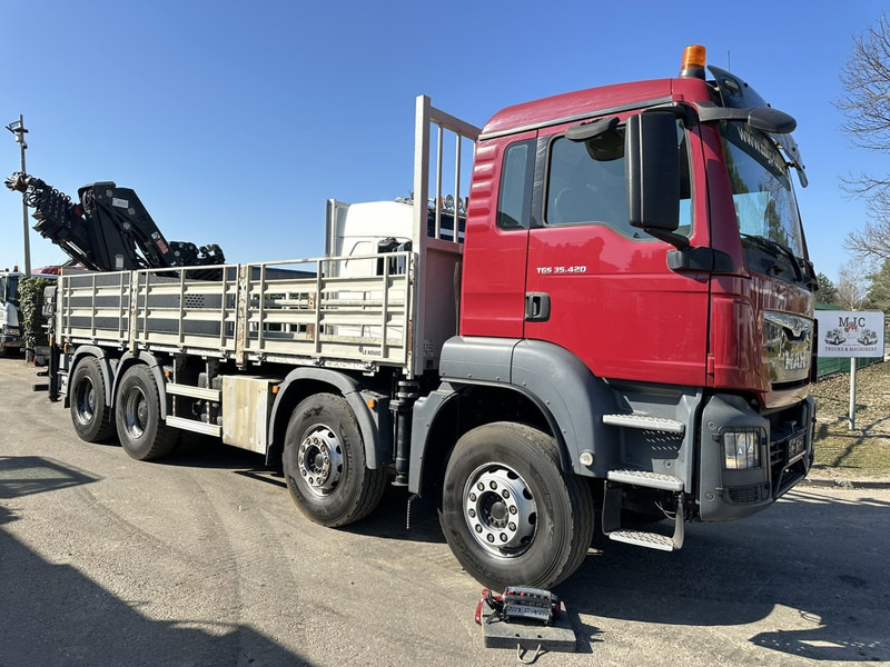 MAN TGS 35.420 8x4 + CRANE HIAB X-HIPRO 302 EP-5 - 192.000km - ROTATOR - 5/6 F - PLATFORM 6m55 - AIR SUSPENSION - TUV 06/2025 - TOP CONDITION - Tovornjak z dvigalom: slika 2 MAN TGS 35.420 8x4 + CRANE HIAB X-HIPRO 302 EP-5 - 192.000km - ROTATOR - 5/6 F - PLATFORM 6m55 - AIR SUSPENSION - TUV 06/2025 - TOP CONDITION - Tovornjak z dvigalom: slika 2