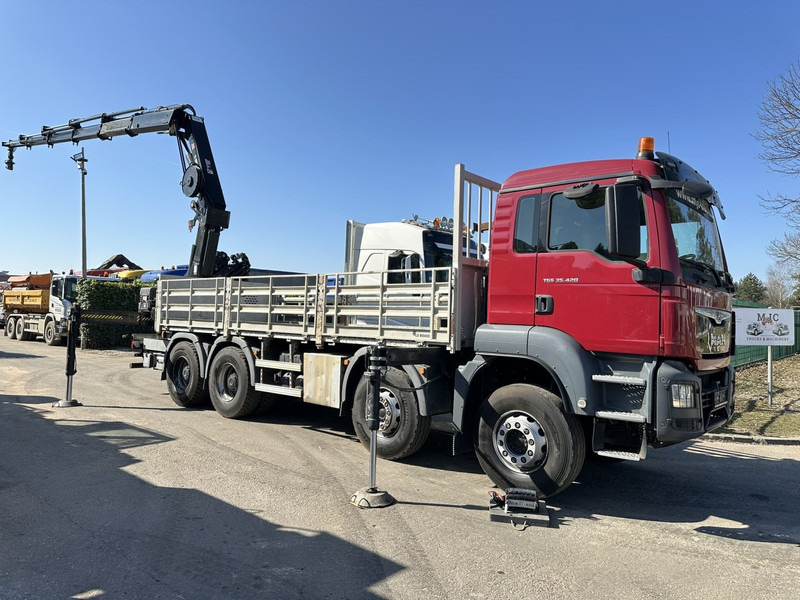 MAN TGS 35.420 8x4 + CRANE HIAB X-HIPRO 302 EP-5 - 192.000km - ROTATOR - 5/6 F - PLATFORM 6m55 - AIR SUSPENSION - TUV 06/2025 - TOP CONDITION - Tovornjak s kesonom, Tovornjak z dvigalom: slika 2 MAN TGS 35.420 8x4 + CRANE HIAB X-HIPRO 302 EP-5 - 192.000km - ROTATOR - 5/6 F - PLATFORM 6m55 - AIR SUSPENSION - TUV 06/2025 - TOP CONDITION - Tovornjak s kesonom, Tovornjak z dvigalom: slika 2