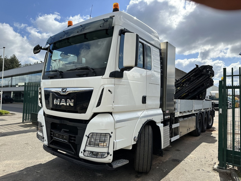 MAN TGX 35.420 8x4-4 TRIDEM + CRANE (26m!) HIAB X-HIPRO 408 E-5 + JIB 100X-5 - PLATFORM 6m40 - *306.245km* - BE TRUCK - Tovornjak z dvigalom: slika 4 MAN TGX 35.420 8x4-4 TRIDEM + CRANE (26m!) HIAB X-HIPRO 408 E-5 + JIB 100X-5 - PLATFORM 6m40 - *306.245km* - BE TRUCK - Tovornjak z dvigalom: slika 4