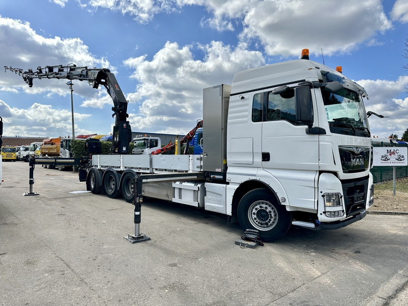 MAN TGX 35.420 8x4-4 TRIDEM PRTISCHE 6m40 + KRAN (26m!) HIAB X-HIPRO 408 E-5 + JIB 100X-5 - *306.245km* - BE TRUCK - Tovornjak s kesonom, Tovornjak z dvigalom: slika 2 MAN TGX 35.420 8x4-4 TRIDEM PRTISCHE 6m40 + KRAN (26m!) HIAB X-HIPRO 408 E-5 + JIB 100X-5 - *306.245km* - BE TRUCK - Tovornjak s kesonom, Tovornjak z dvigalom: slika 2