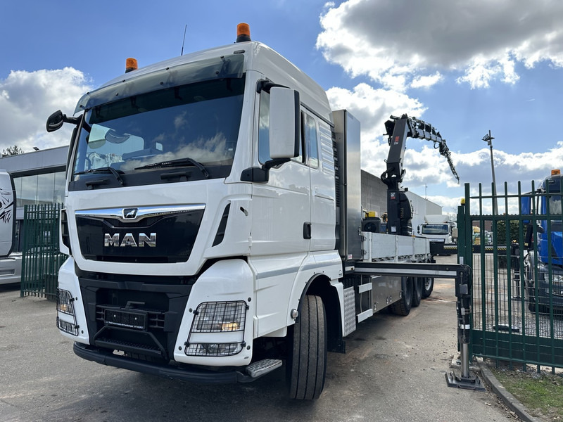 MAN TGX 35.420 8x4-4 TRIDEM PRTISCHE 6m40 + KRAN (26m!) HIAB X-HIPRO 408 E-5 + JIB 100X-5 - *306.245km* - BE TRUCK - Tovornjak s kesonom, Tovornjak z dvigalom: slika 4 MAN TGX 35.420 8x4-4 TRIDEM PRTISCHE 6m40 + KRAN (26m!) HIAB X-HIPRO 408 E-5 + JIB 100X-5 - *306.245km* - BE TRUCK - Tovornjak s kesonom, Tovornjak z dvigalom: slika 4