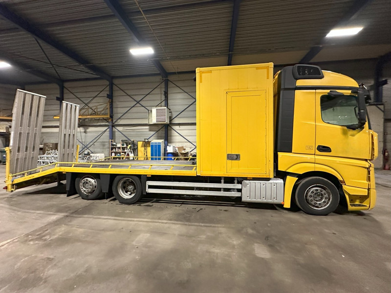 Mercedes-Benz ACTROS 2745 6x2 OPRIJWAGEN / AUTOTRANSPORTER / MACHINE TRANSPORTER - WINCH - 6m10 - EURO 5 - LIFT AXLE - HYDR RAMPS - NL TRUCK - Vlečno vozilo: slika 5 Mercedes-Benz ACTROS 2745 6x2 OPRIJWAGEN / AUTOTRANSPORTER / MACHINE TRANSPORTER - WINCH - 6m10 - EURO 5 - LIFT AXLE - HYDR RAMPS - NL TRUCK - Vlečno vozilo: slika 5