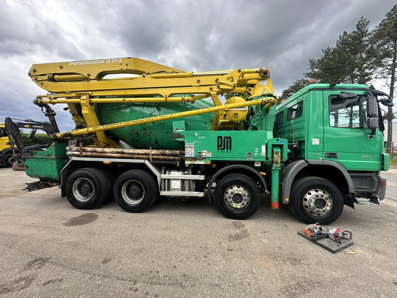 Črpalka za beton Mercedes-Benz ACTROS 3241 8x4 PUMI PM M 21-3 (21m) Putzmeister - *238.000km* / 1586H - EPS - BLADVERING / NAAFREDUCTIE: slika 8