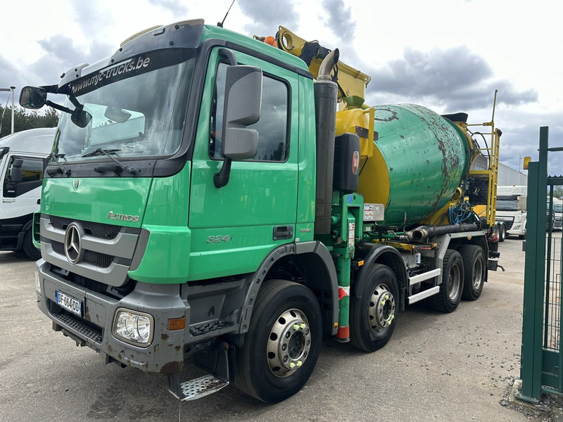 Mercedes-Benz ACTROS 3241 8x4 PUMI PM M 21-3 (21m) Putzmeister - *238.000km* / 1586H - EPS - BLADVERING / NAAFREDUCTIE - Avtomešalec: slika 3 Mercedes-Benz ACTROS 3241 8x4 PUMI PM M 21-3 (21m) Putzmeister - *238.000km* / 1586H - EPS - BLADVERING / NAAFREDUCTIE - Avtomešalec: slika 3