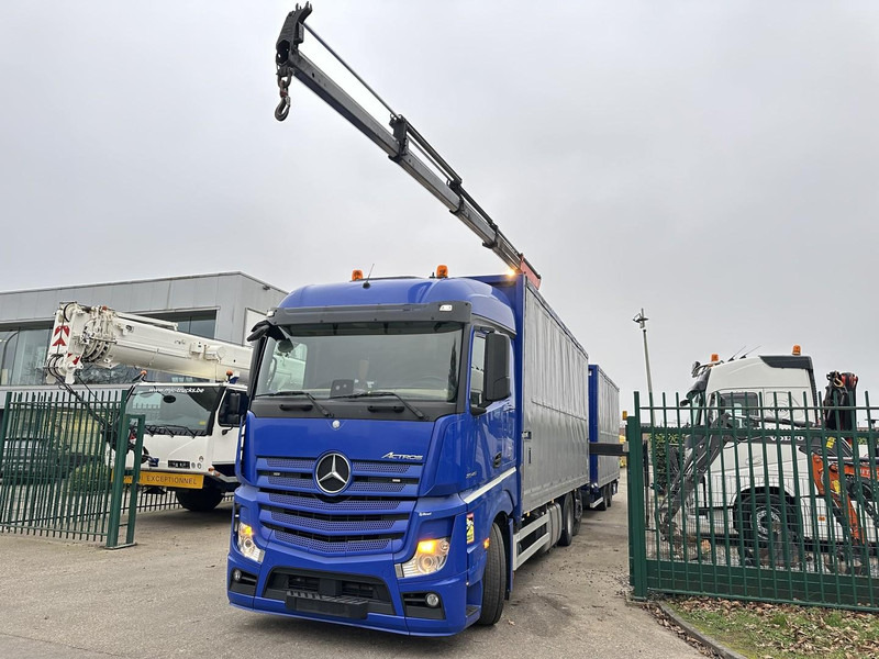 Mercedes-Benz Actros 2645 6x2 105m³ JUMBO + RETARDER + CRANE PALFINGER PK 19.001 SLD (4x) + RADIO - *FULL AIR* - FRIGO - EURO 6 - SAF AXLES - BELGIAN TRUCK - Tovornjak z dvigalom: slika 3 Mercedes-Benz Actros 2645 6x2 105m³ JUMBO + RETARDER + CRANE PALFINGER PK 19.001 SLD (4x) + RADIO - *FULL AIR* - FRIGO - EURO 6 - SAF AXLES - BELGIAN TRUCK - Tovornjak z dvigalom: slika 3