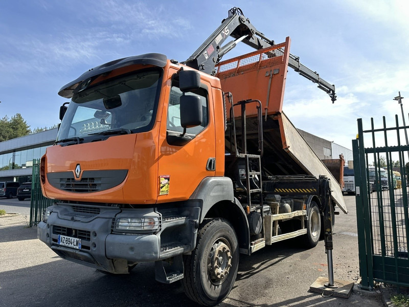 Renault KERAX 380 DXI 6x4 TIPPER + CRANE HIAB 144 B-3 - RADIO - *246.000km* - RETARDER - BORDMATIC - EURO 5 - Tovornjak prekucnik, Tovornjak z dvigalom: slika 3 Renault KERAX 380 DXI 6x4 TIPPER + CRANE HIAB 144 B-3 - RADIO - *246.000km* - RETARDER - BORDMATIC - EURO 5 - Tovornjak prekucnik, Tovornjak z dvigalom: slika 3
