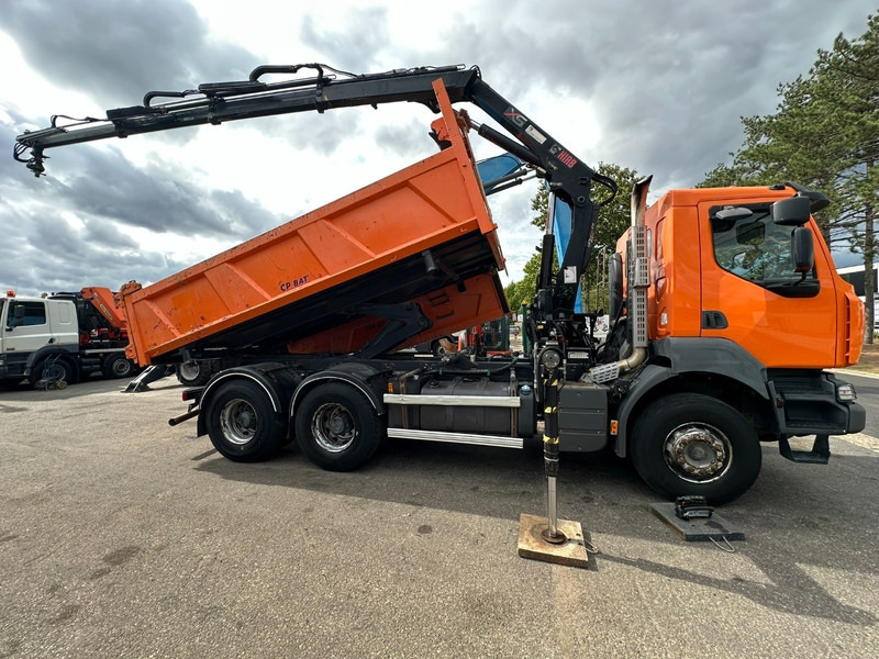 Renault KERAX 380 DXI 6x4 TIPPER + CRANE HIAB 144 B-3 - RADIO - *246.000km* - RETARDER - BORDMATIC - EURO 5 - Tovornjak prekucnik, Tovornjak z dvigalom: slika 3 Renault KERAX 380 DXI 6x4 TIPPER + CRANE HIAB 144 B-3 - RADIO - *246.000km* - RETARDER - BORDMATIC - EURO 5 - Tovornjak prekucnik, Tovornjak z dvigalom: slika 3