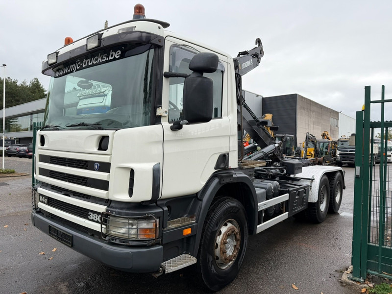 Scania 114C-380 6X4 HOOKLIFT / GANCHO HIAB MULTILIFT - RETARDER - A/C - EURO 3 - SPRING / BALLESTAS / BLATT / LAMES - Kotalni prekucni tovornjak: slika 3 Scania 114C-380 6X4 HOOKLIFT / GANCHO HIAB MULTILIFT - RETARDER - A/C - EURO 3 - SPRING / BALLESTAS / BLATT / LAMES - Kotalni prekucni tovornjak: slika 3