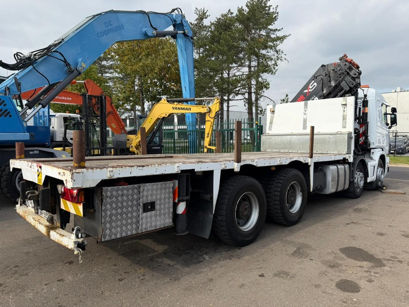 Scania 114C-380 8x4 + CRANE HIAB 700 E-5 - PLATFORM 6m80 + TWISTLOCKS - MANUAL - RETARDER - STEEL SPRING / BIG AXLE HUB REDUCTION - AP ACHSEN - Tovornjak z dvigalom: slika 4 Scania 114C-380 8x4 + CRANE HIAB 700 E-5 - PLATFORM 6m80 + TWISTLOCKS - MANUAL - RETARDER - STEEL SPRING / BIG AXLE HUB REDUCTION - AP ACHSEN - Tovornjak z dvigalom: slika 4