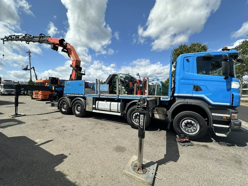 Scania G440 8x4 PRITSCHE + KRAN (26.5m!) PALFINGER PK78002 SH G 8x + 1 + WINCH - PLATFORM 6m25 - MANUAL - HUB REDUCTION - STEEL SPRING - EURO 5 - BE TRUCK - Tovornjak s kesonom, Tovornjak z dvigalom: slika 4 Scania G440 8x4 PRITSCHE + KRAN (26.5m!) PALFINGER PK78002 SH G 8x + 1 + WINCH - PLATFORM 6m25 - MANUAL - HUB REDUCTION - STEEL SPRING - EURO 5 - BE TRUCK - Tovornjak s kesonom, Tovornjak z dvigalom: slika 4